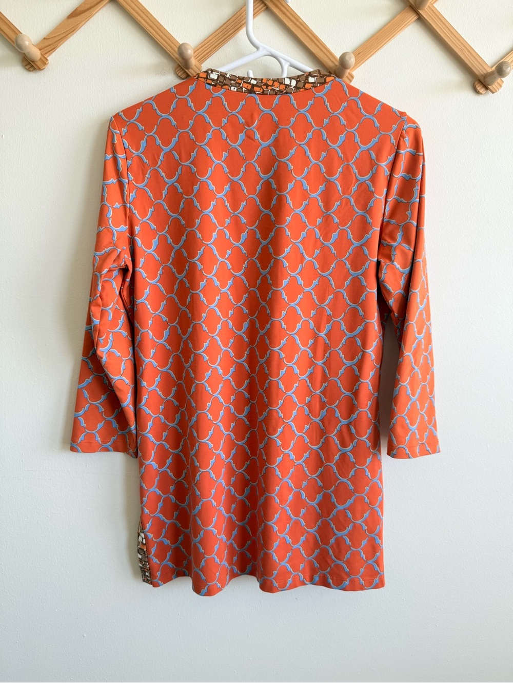 J.Mclaughlin Geometric Pattern Blouse - Picture 5 of 5
